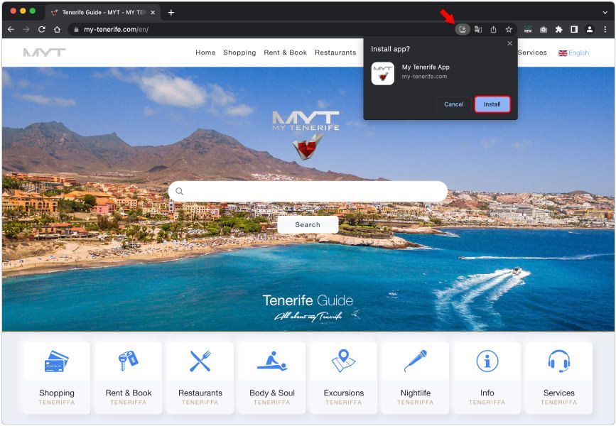 Screenshot App Installation Google Chrome Browser Desktop Image 1