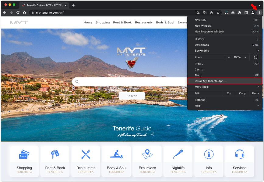 Screenshot App Installation Google Chrome Browser Desktop Image 2